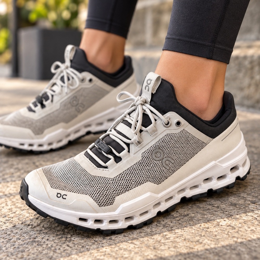 On Cloudultra Trail Running Shoes Glacier Eclipse Grey White US 7 EU 38 44.99842